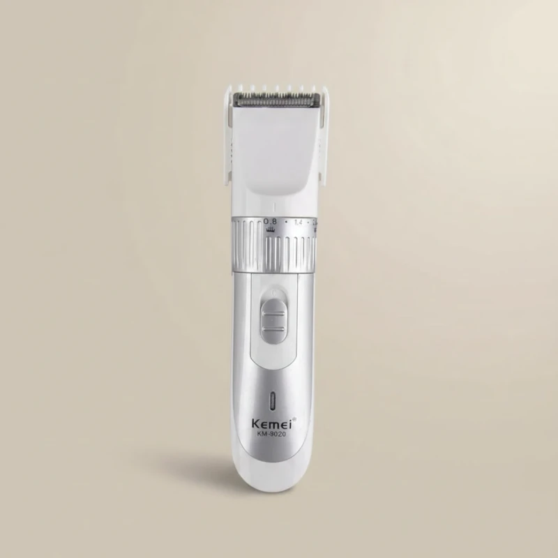 ماكينة حلاقة Kemei KM-9020 – شحن USB مع مشط توجيه