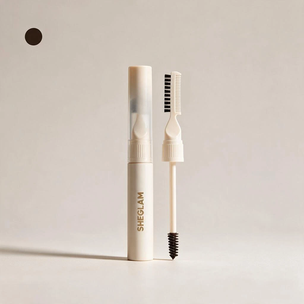 ماسكارا جل حواجب SHEGLAM 3-in-1 Eyebrow Gel – تأثير لمينشن