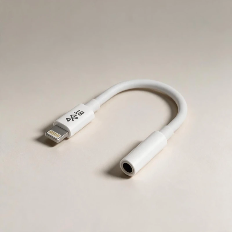 وصلة تحويل صوت MOXOM من لايتنينج إلى 3.5mm – كود MX-AX17