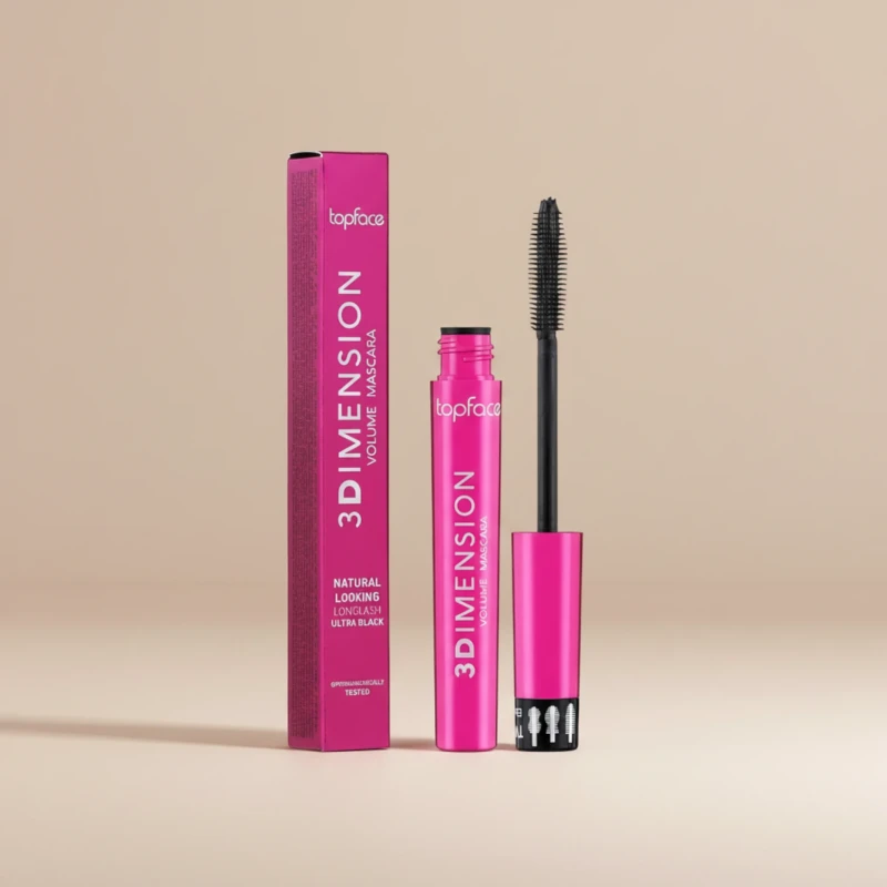 ماسكارا Top face 3Dimension مقاومة للماء للتكثيف
