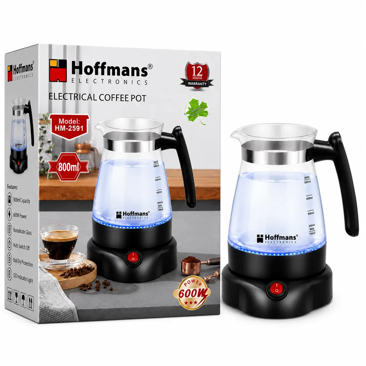 غلاية HOFFMANS HM-2591