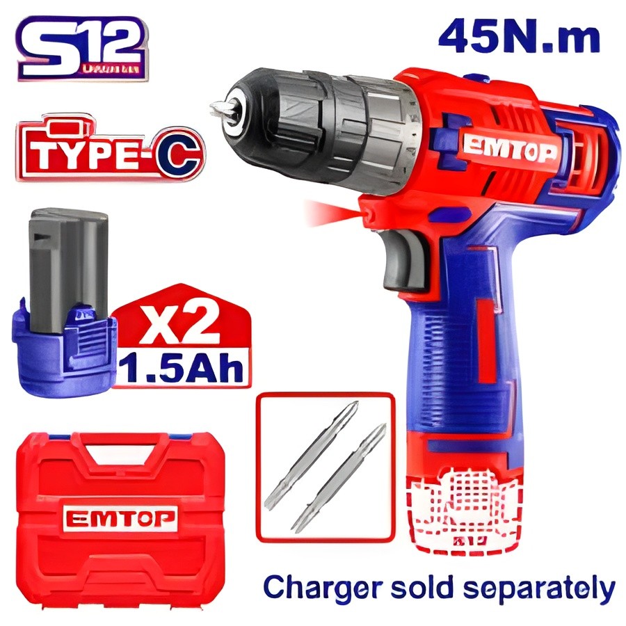 مثقب بطارية-ECDL12620 cordless drill