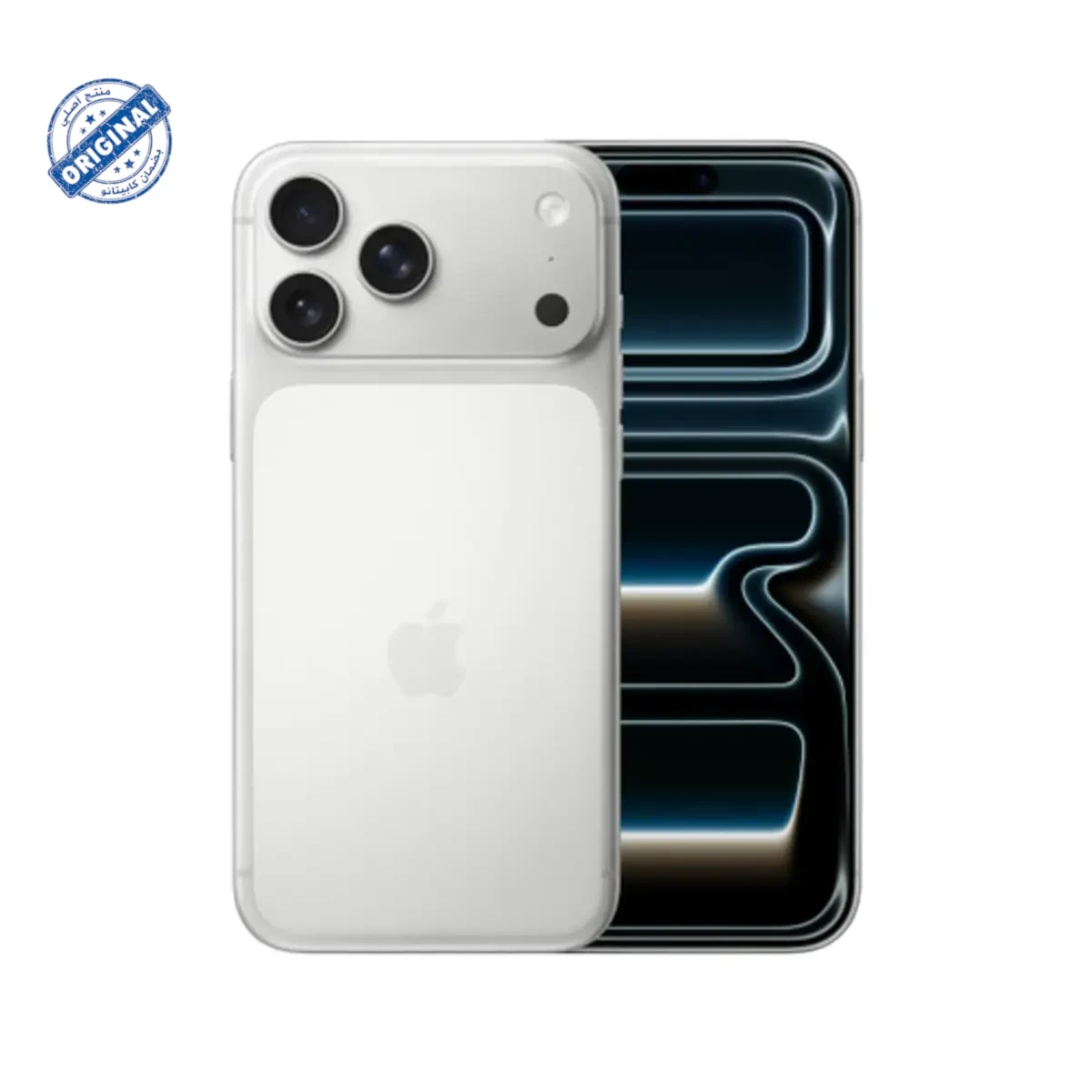 هاتف iPhone 17 Pro Max eSIM من Apple – سعة 256GB وشاشة 120Hz ابيض