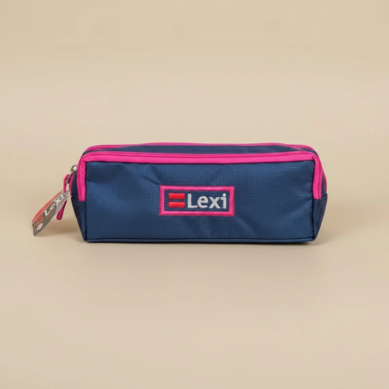 مقلمة Lexi مدرسية قماشية 3 سحّابات