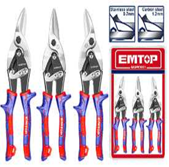 3 Pcs aviation snip set-مجموعة مقص صاج 3 قطع
